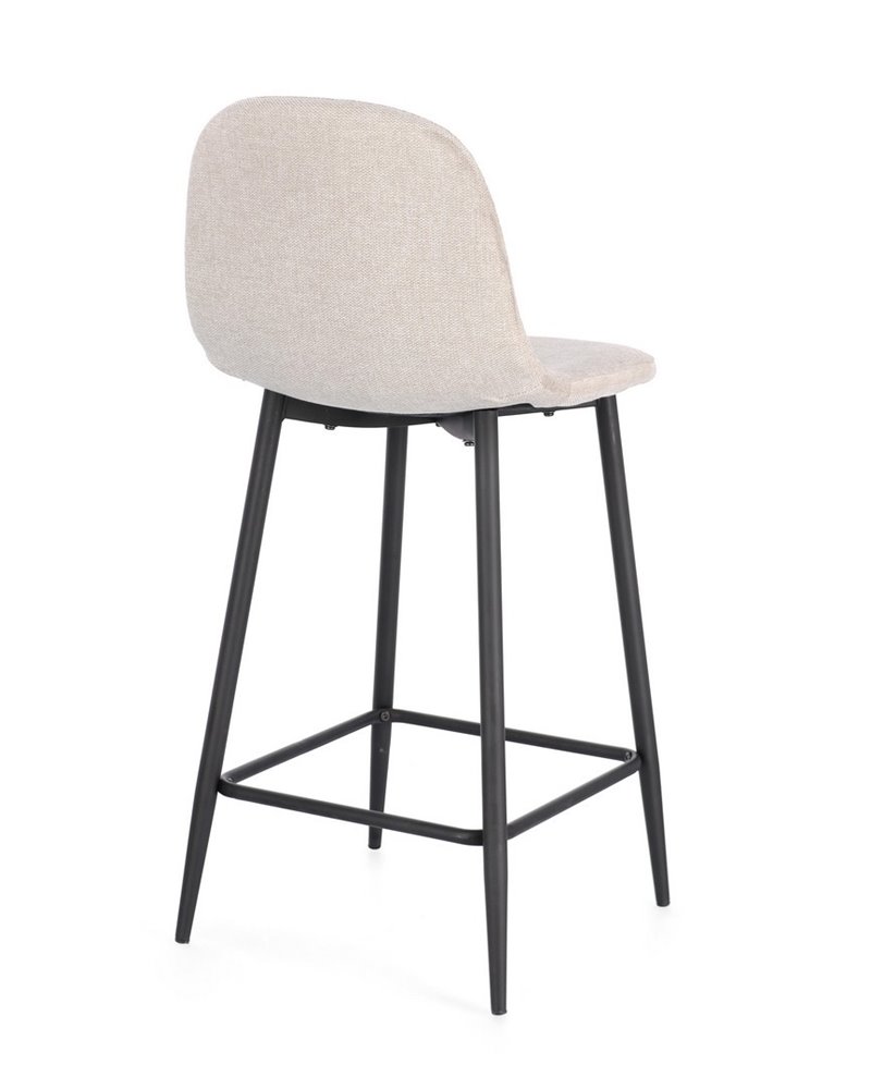 TABURETE COCINA IRELIA NEGROBEIGE