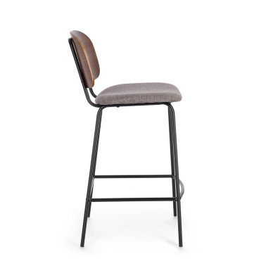 TABURETE COCINA SIENNA GRIS