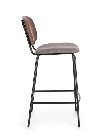 TABURETE COCINA SIENNA GRIS
