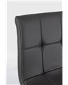 TABURETE BAR BRUCE PU GRIS OSC