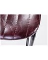 TABURETE BAR DEBBIE BORDEAUX VINTAGE