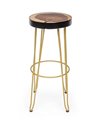 TABURETE BAR RAKEL ORO