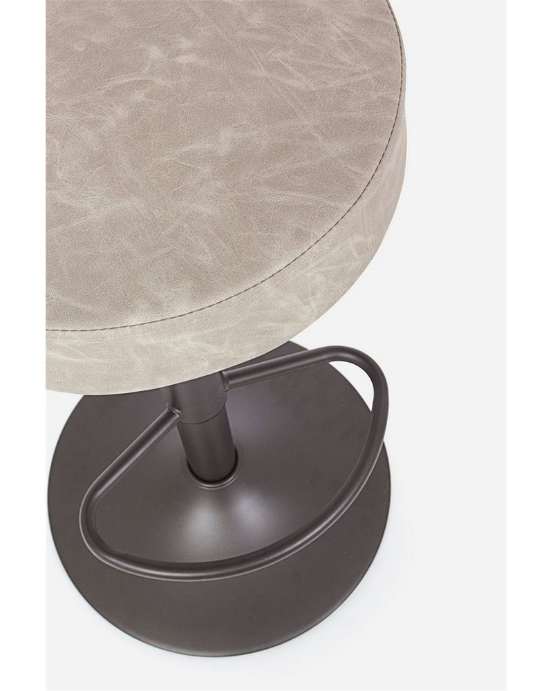 TABURETE PIPER GRIS CLARO VINTAGE