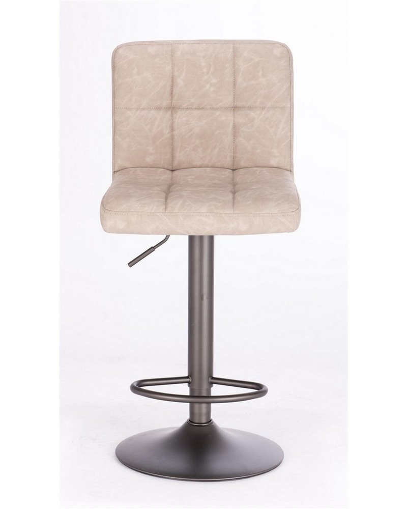 TABURETE GREYSON GRISO CLARO VINTAGE