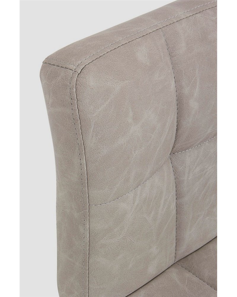 TABURETE GREYSON GRISO CLARO VINTAGE
