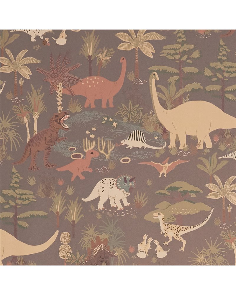 Dinosaur Vibes Evening Grey 154-03 Dinosaur Vibes Evening Grey 154-03
