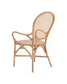 SILLA NATURAL RATÁN 57 X 50 X 99 CM REF.152764