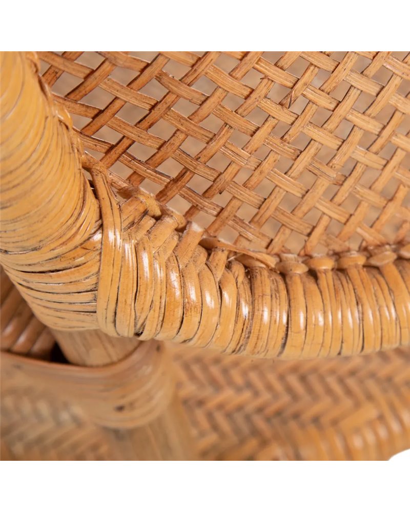 SILLA NATURAL RATÁN 57 X 50 X 99 CM REF.152764
