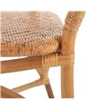 SILLA NATURAL RATÁN 57 X 50 X 99 CM REF.152764