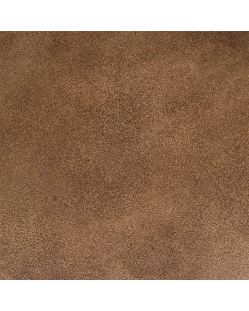 SOFÁ 3 PLAZAS MARRÓN PIEL SALÓN 206 X 85 X 74 CM REF.606276