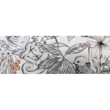 Manga Fond Creme PP2460993