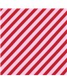 Paper Straw Stripe Ruby Rose HSRF133990