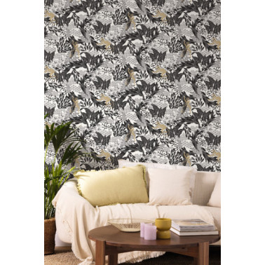 Borneo Noir Blanc Or 104910913