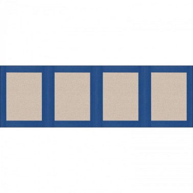 Soubassement Jute S Bleu Electrique 105226060