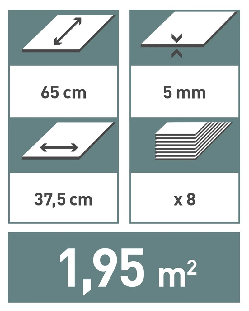 MURAL REVELA 7029 TANAMI GLOSS 37,5 cm x 65 cm