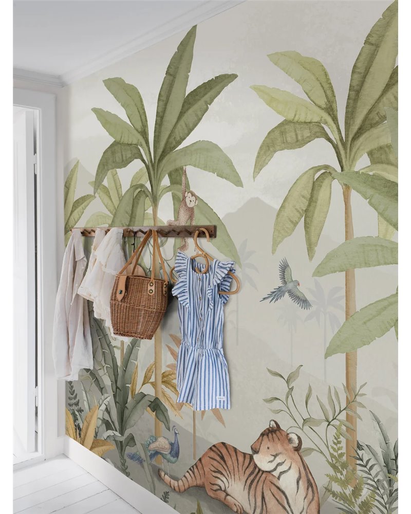 Wild Jungle Mural 6945