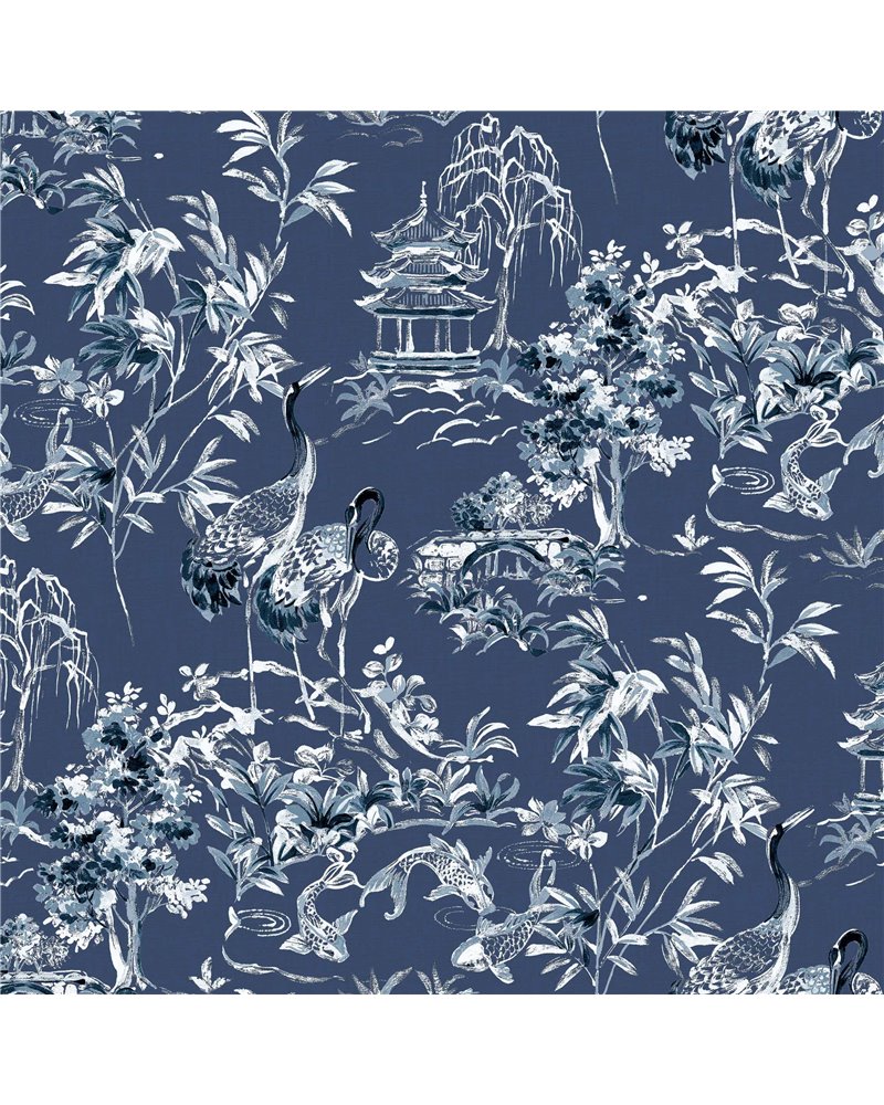 Ming Pagoda Navy B00139 Ming Pagoda Navy B00139