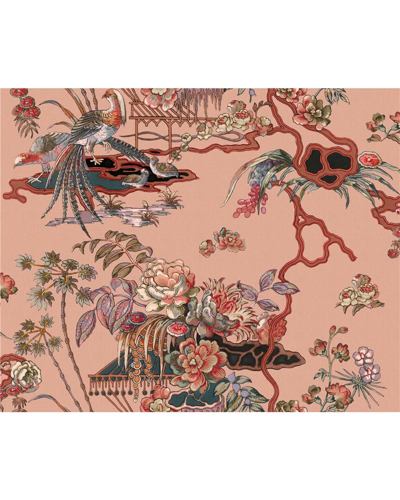 Sacred Pheasants Rose B00116 Sacred Pheasants Rose B00116