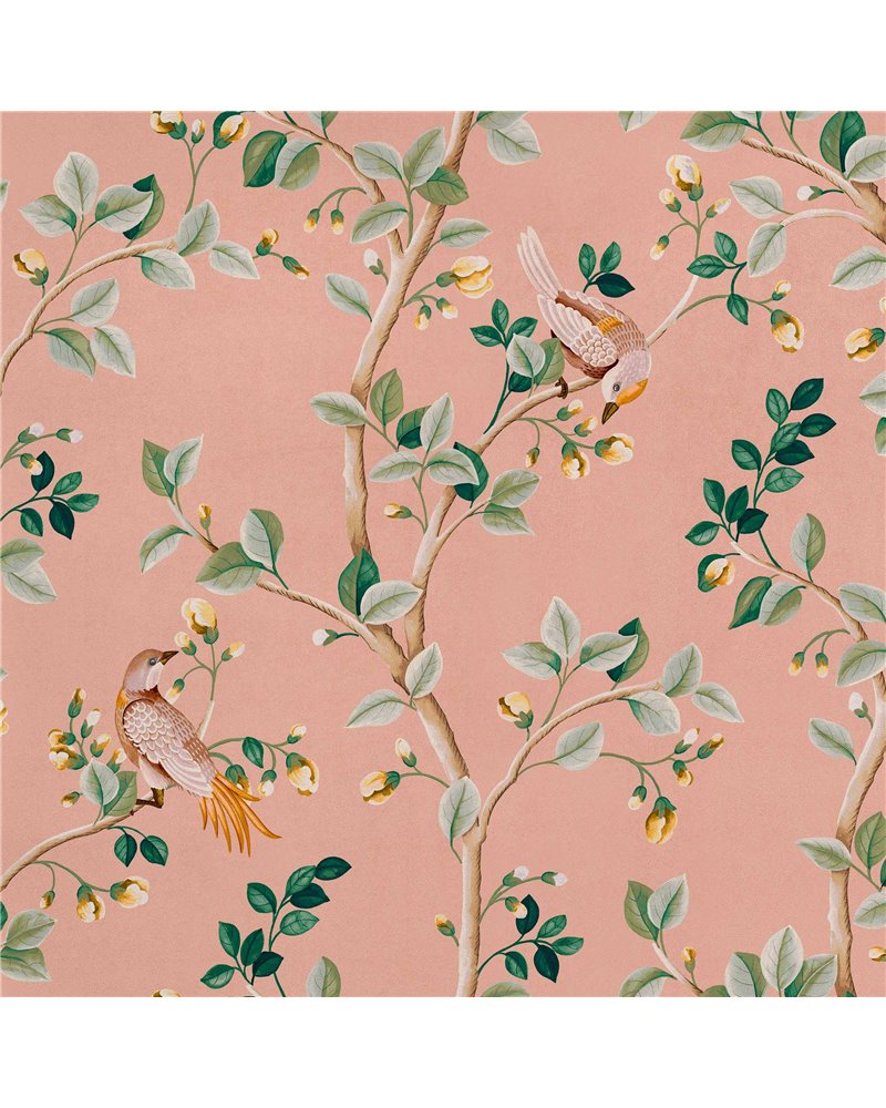 Birds Prosperity Rose B00124 Birds Prosperity Rose B00124