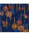 Coquelicots brisés bleu PL5004-2