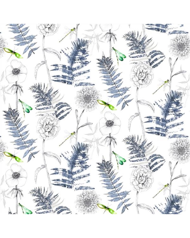 Acanthus Indigo PDG2692-02