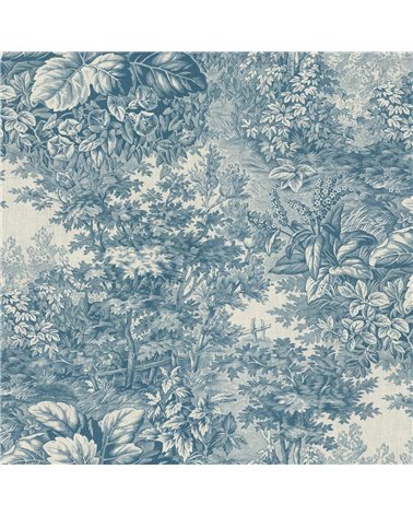 Forest Toile Blue S10402
