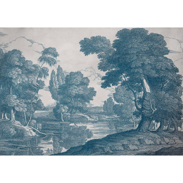 Engraving Blue B00369