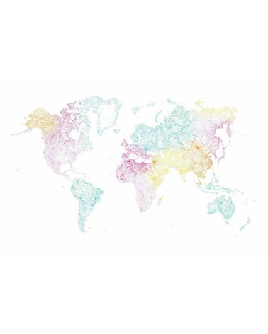 World Map Multi 630-19