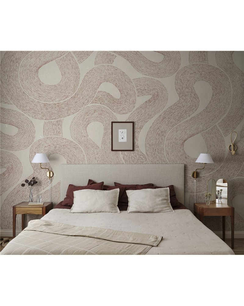 Zen Mural Terracotta S10547