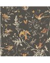 Hummingbirds Charcoal & Ginger 112-4017