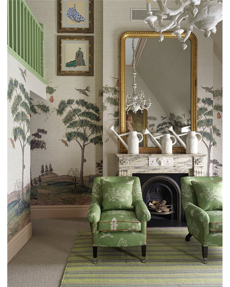 Mythical Land On Linen KKMYLALIN