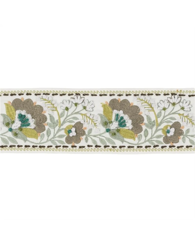 Enamel Flower Celadon TRDG0023-02