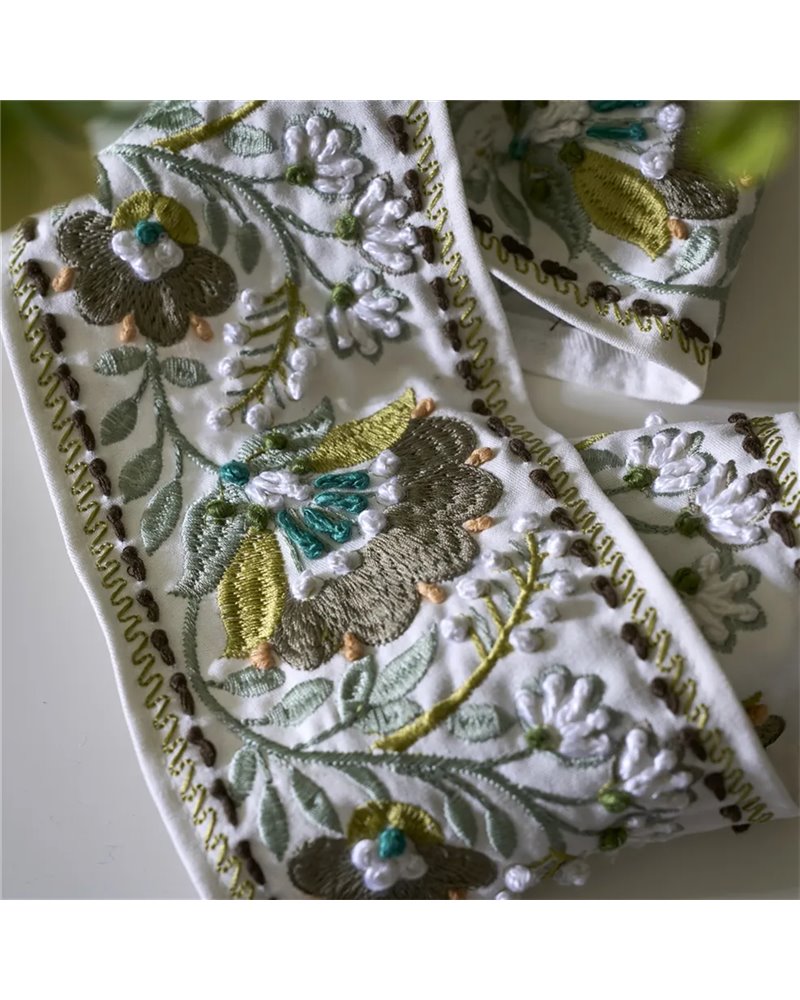Enamel Flower Celadon TRDG0023-02
