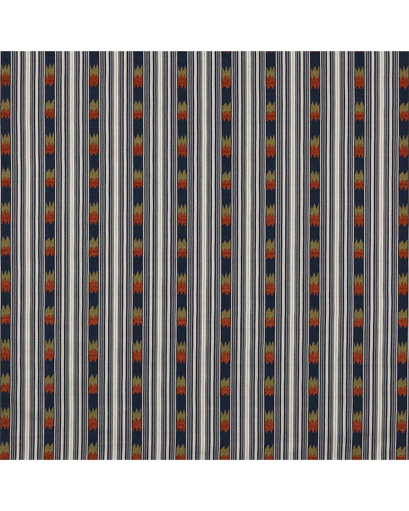 Kendra Stripe Indigo Red J0174-04 Kendra Stripe Indigo Red J0174-04