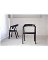 SET 2 SILLAS NOA.MADERA. NEGRO BEIGE