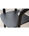 SET 2 SILLAS NOA.MADERA. NEGRO BEIGE