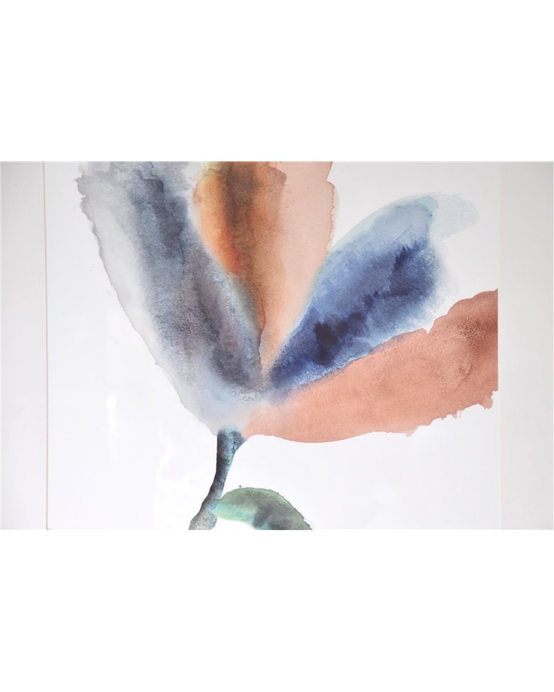 CUADRO DECORATIVO FLOR N2. CRISTAL MARCO