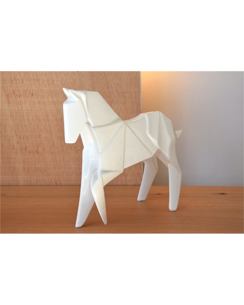 CABALLO CERÁMICA BLANCO GRANDE CABALLO CERÁMICA BLANCO GRANDE