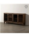 APARADOR MARRÓN MADERA DE MANGO SALÓN 180 X 35 X 87 CM REF.-612864