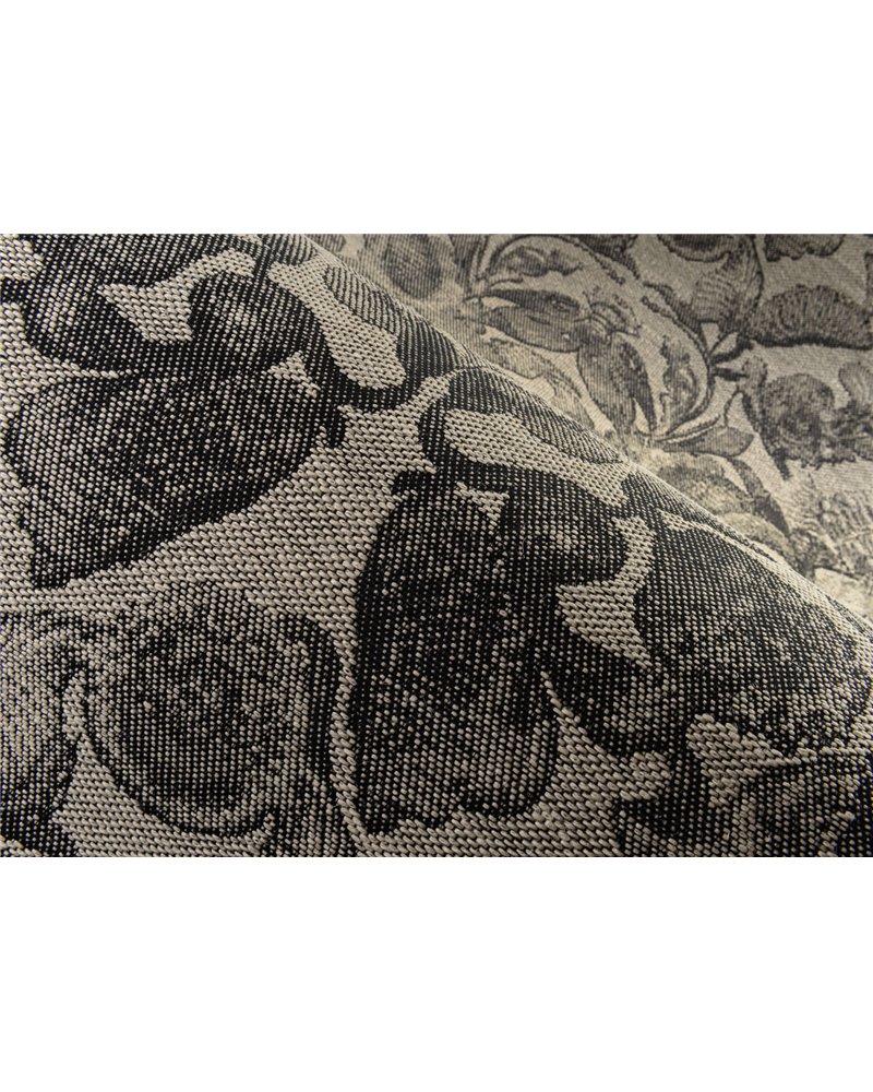 Coccinella Bella Jacquard – Black & Ivory MO5002