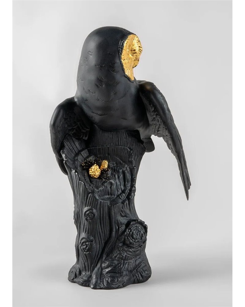 Lechuza (negro-dorado)