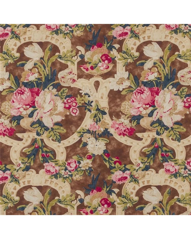 Heathersage Floral Juniper Berry FRL5206-01 Heathersage Floral Juniper Berry FRL5206-01