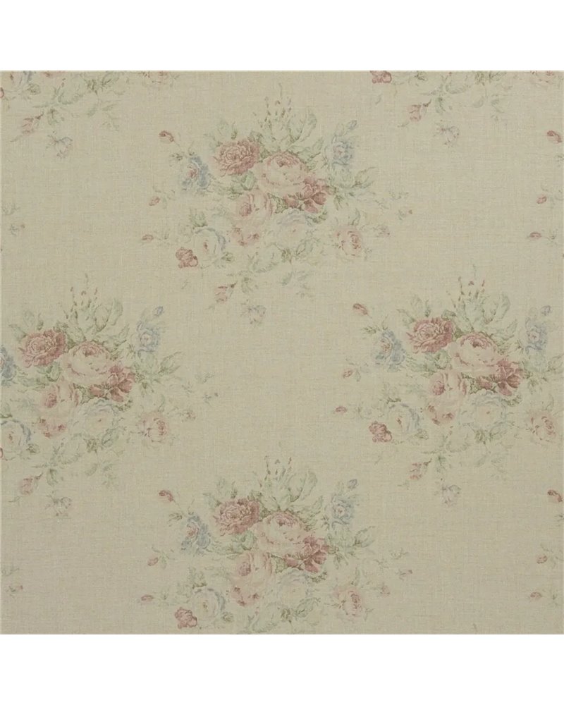 Wainscott Floral Vintage Rose FRL118-02 Wainscott Floral Vintage Rose FRL118-02