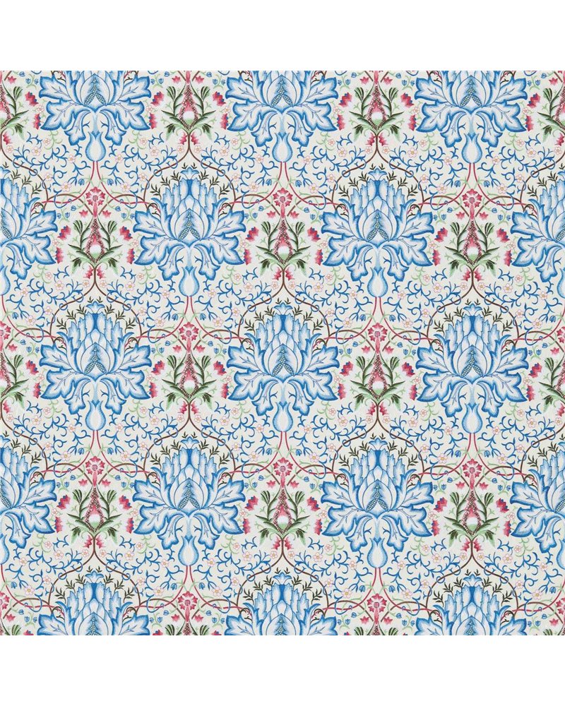 Artichoke Embroidery Peacock Cream DMEM234545 Artichoke Embroidery Peacock Cream DMEM234545
