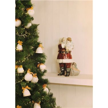 Sculpture du Père Noël J'ai...