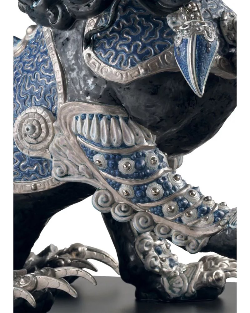 León guardián (negro)