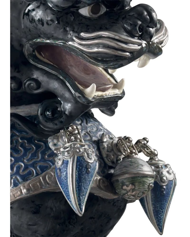 León guardián (negro)