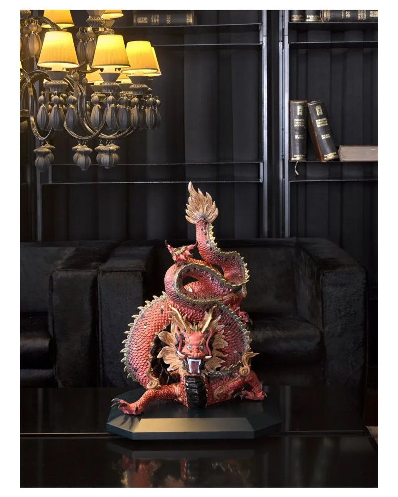 Dragón protector (rojo)