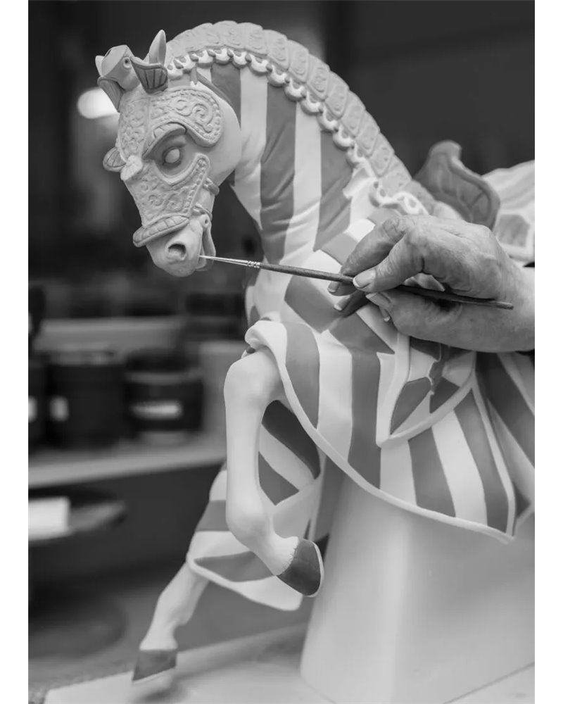 Escultura Caballero Medieval. Serie Limitada