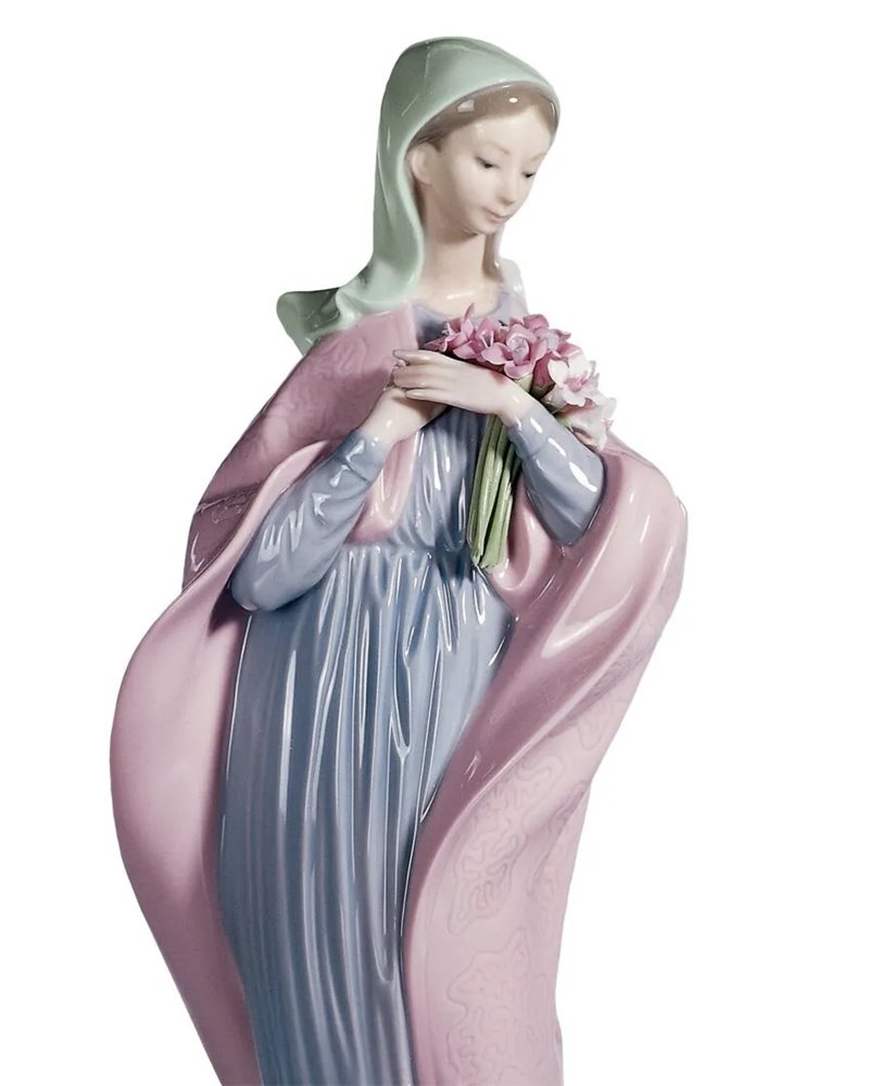 Virgen con ramo